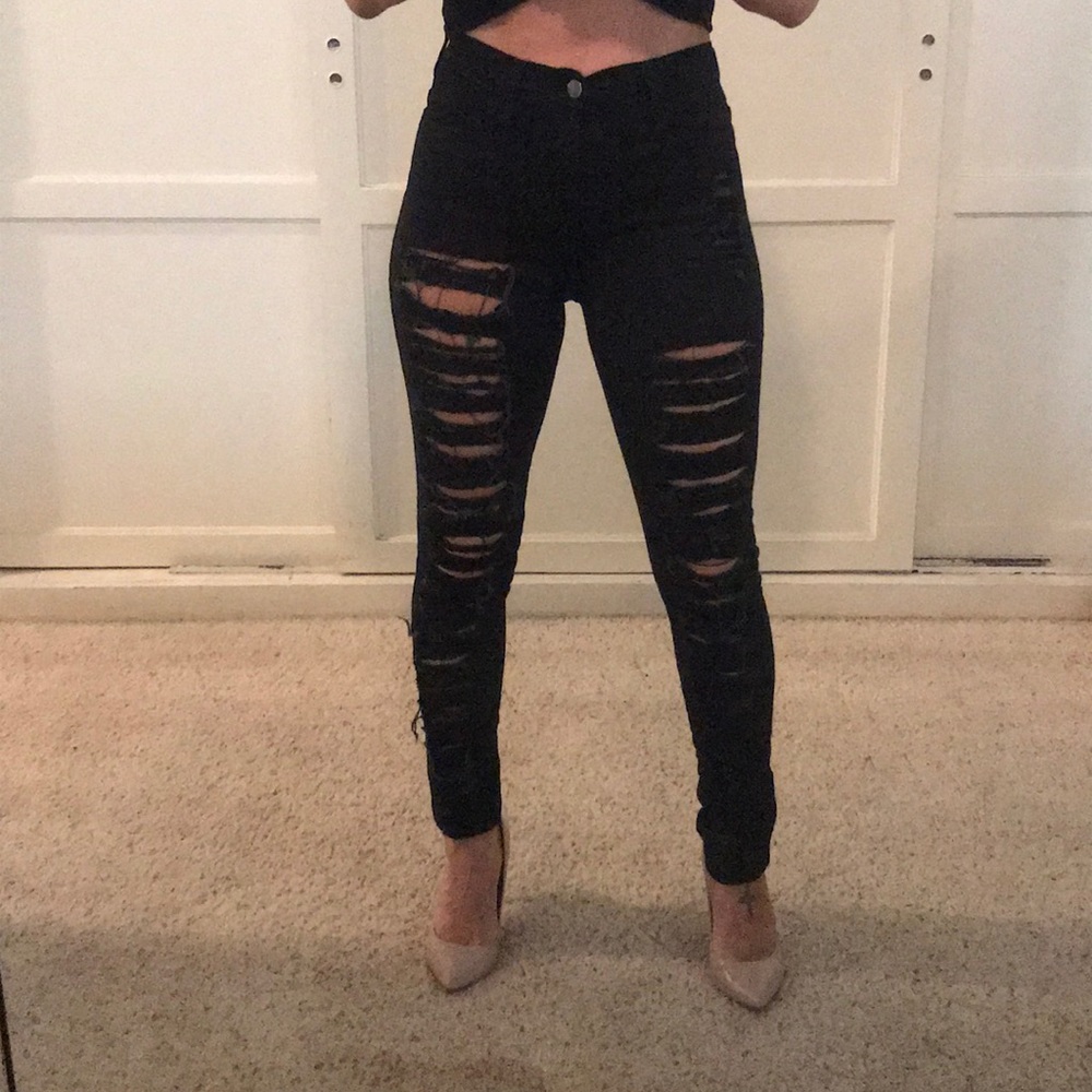 High Waisted Jeans